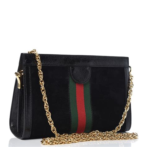 gucci black suede purse|gucci ophidia gg shoulder bag.